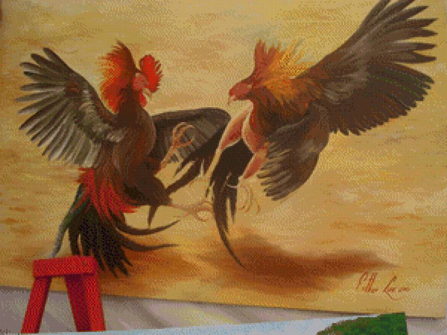 gallos de pelea - предпросмотр