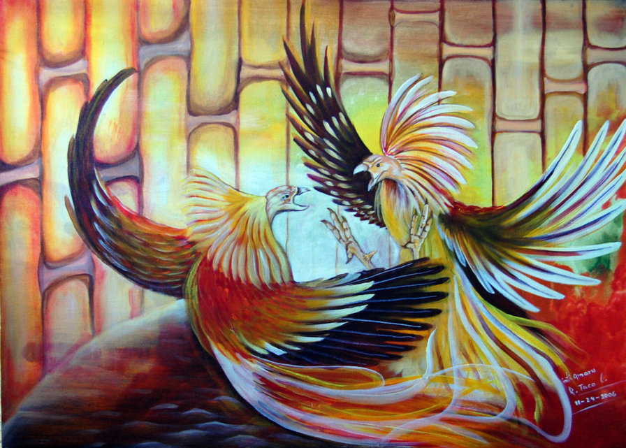 pelea de gallos - оригинал