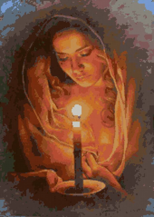 картина Брагинского - молитва - предпросмотр