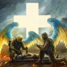 Схема вышивки «АТО бойові дії на сході Украіни»