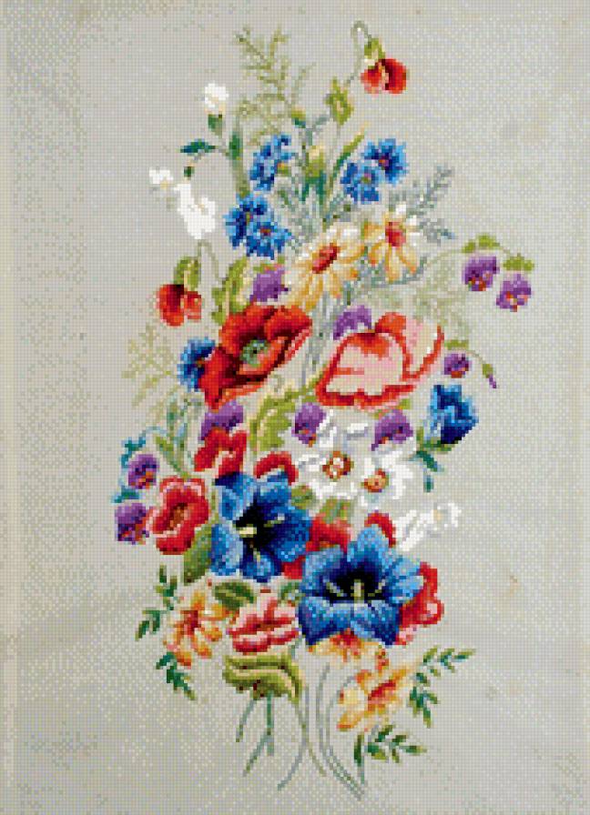 красивый букет - цветы - предпросмотр