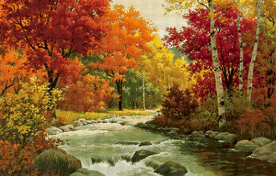 осень - красивый пейзаж - предпросмотр