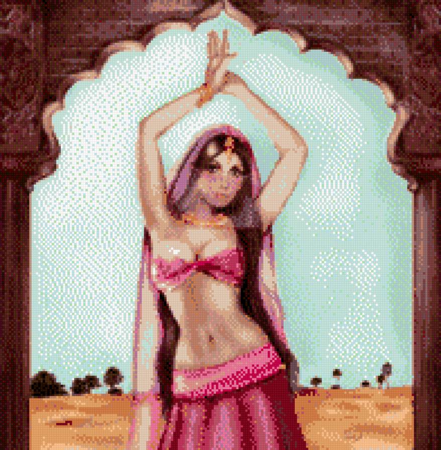 восточная красавица - предпросмотр