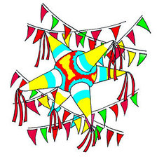 Схема вышивки «piñata birthday»