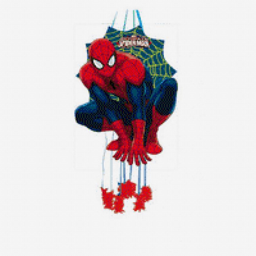 piñata spiderman - предпросмотр