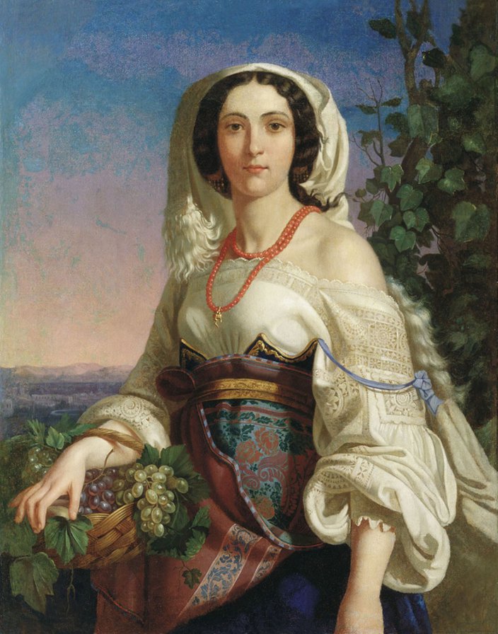 итальянка - портрет - оригинал