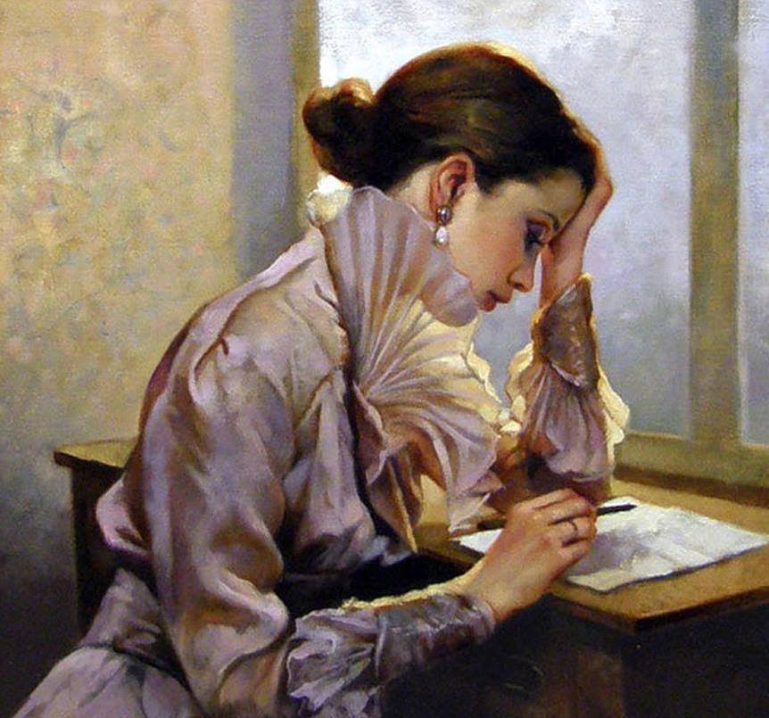 серия ,,женщины" - женщина - оригинал