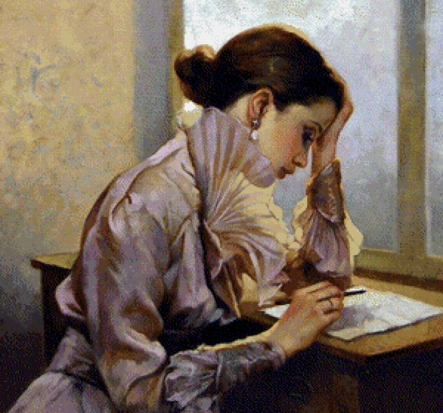 серия ,,женщины" - женщина - предпросмотр