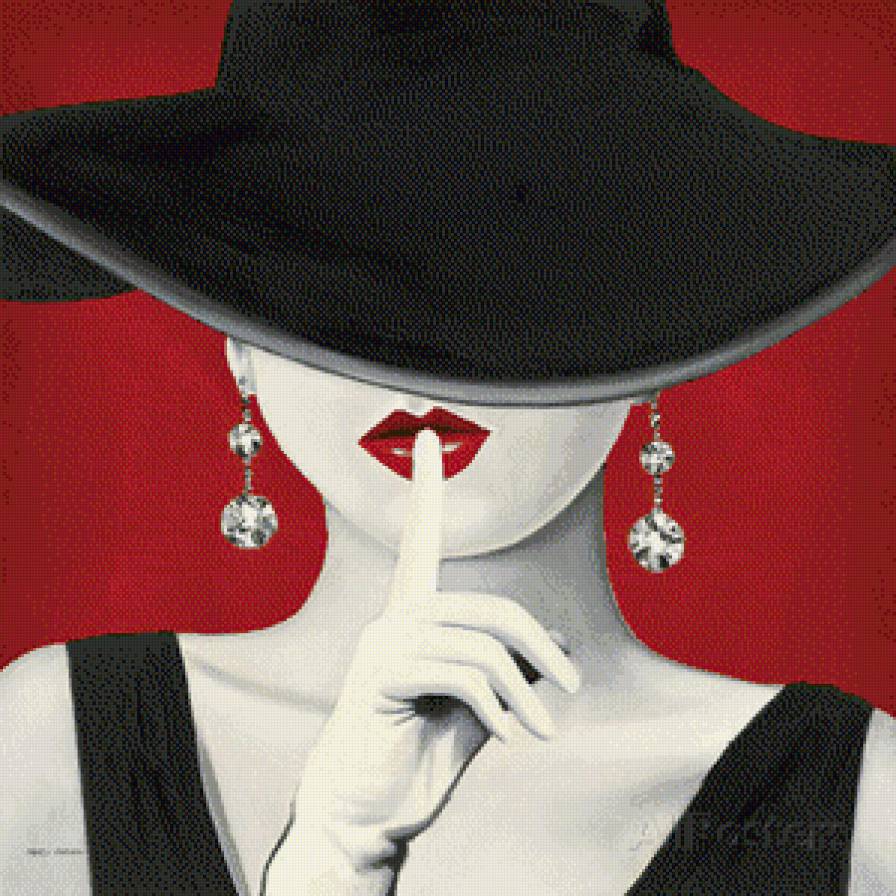 секрет - девушка, романтика, портрет - предпросмотр