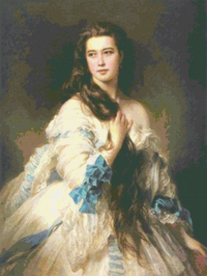 Варвара Римская-Корсакова - портрет, женщина, красота - предпросмотр