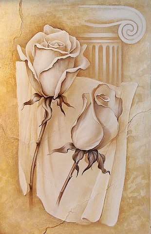 Розы Юлии Кудряшовой - розы, цветы - оригинал