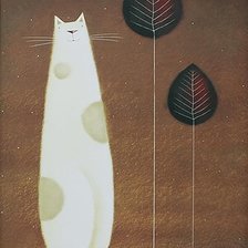 Схема вышивки «кот2»