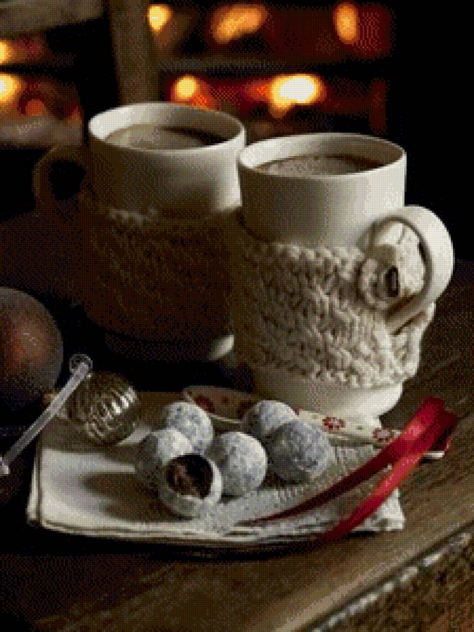 Для двоих - счастье, дом, тепло, уют, кофе - предпросмотр