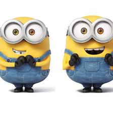 Схема вышивки «миончики»