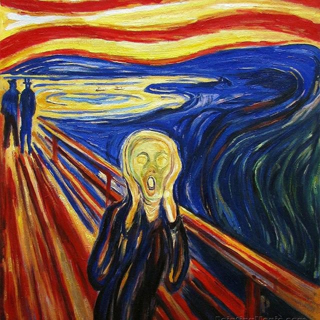 крик - оригинал