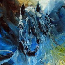 Схема вышивки «Лошадь (скорее всего Marcia Baldwin)»