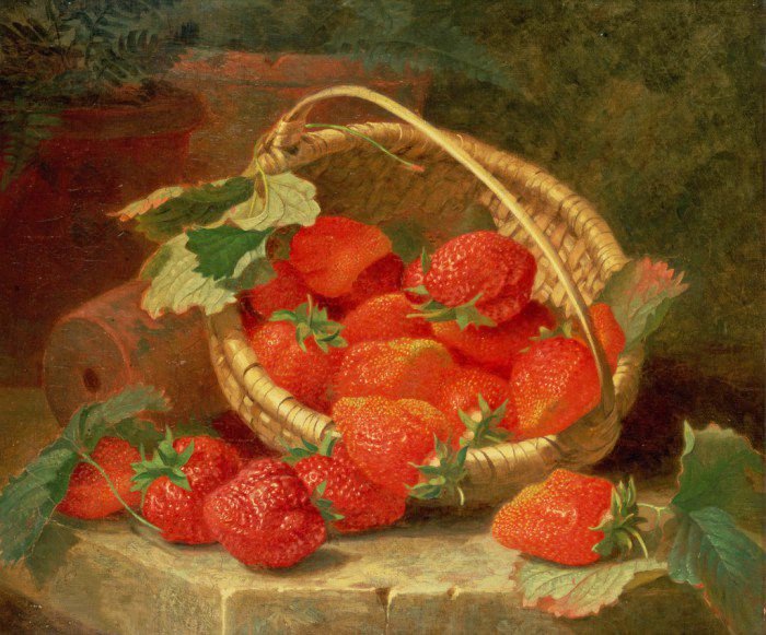 Клубника в корзине - клубника в корзине - оригинал