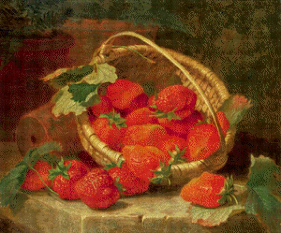 Клубника в корзине - клубника в корзине - предпросмотр