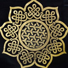 Схема вышивки «Кельтский куглый орнамент»