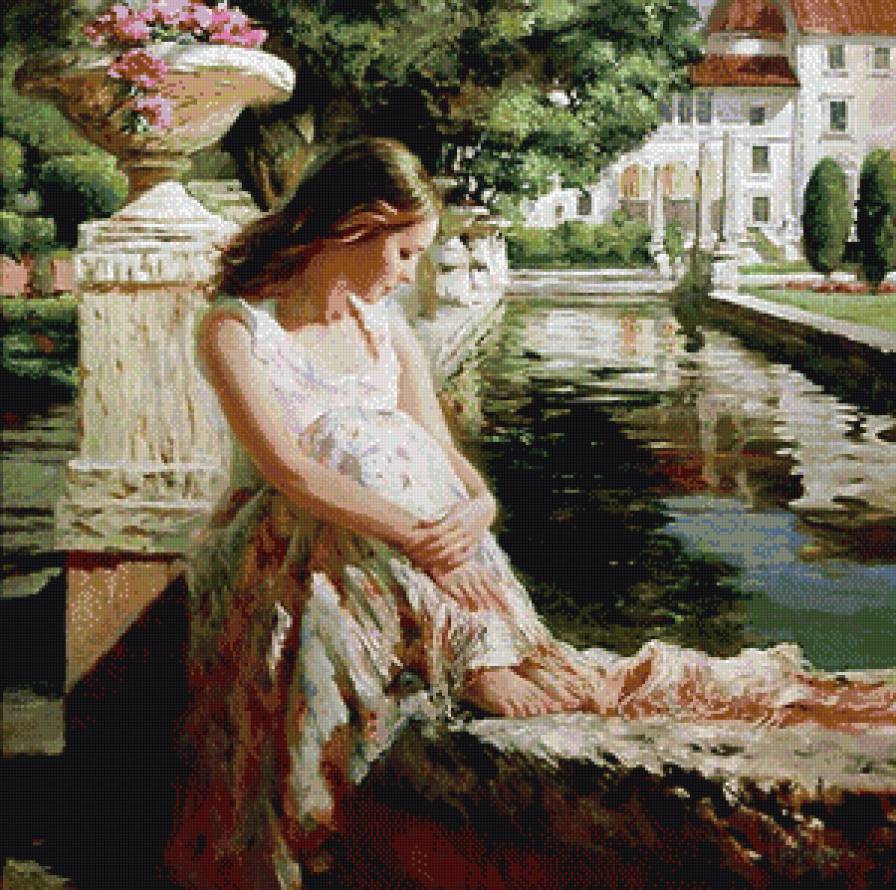 в парке - предпросмотр