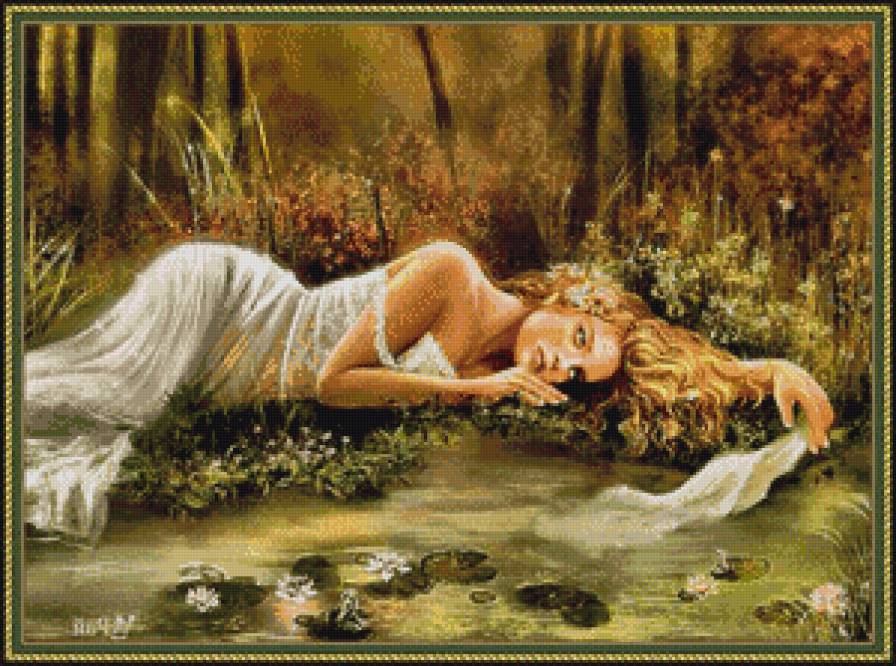 девушка-русалка - предпросмотр