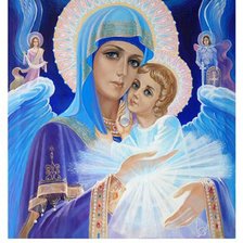 Схема вышивки «"Во имя любви"»