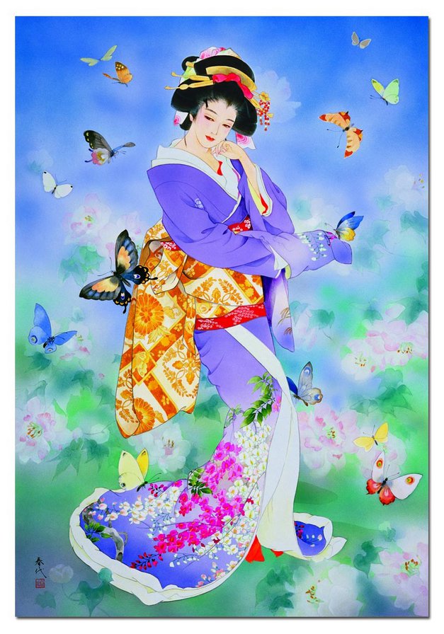 Серия "Восточная красота" - живопись, картина, восток, искусство - оригинал