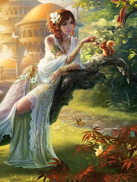 прекрасная дева - оригинал