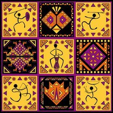 Оригинал схемы вышивки «Этнический орнамент-2» (№1026437)