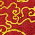 Предпросмотр схемы вышивки «Золотые Феникс и Дракон» (№1026644)