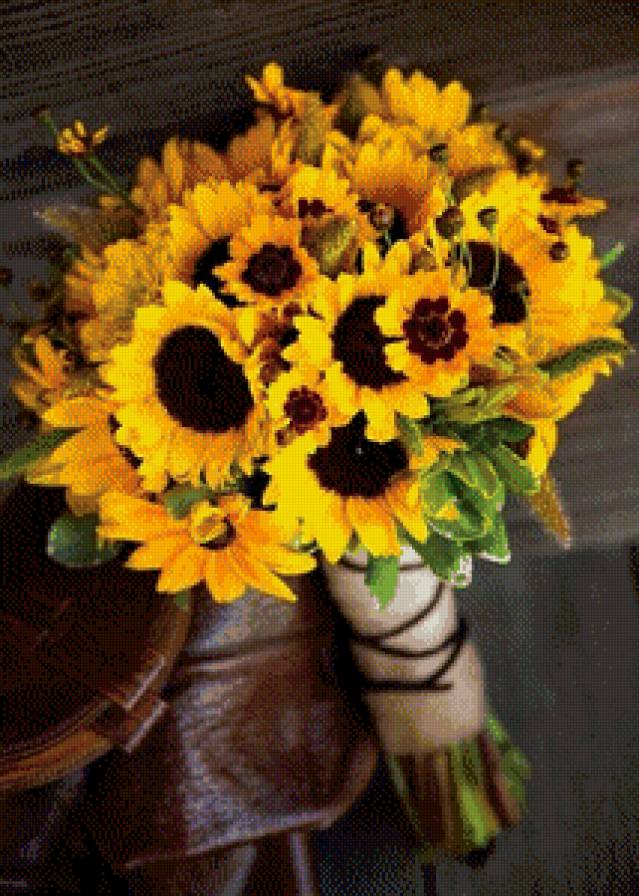 Подсолнухи - подсолнухи - предпросмотр