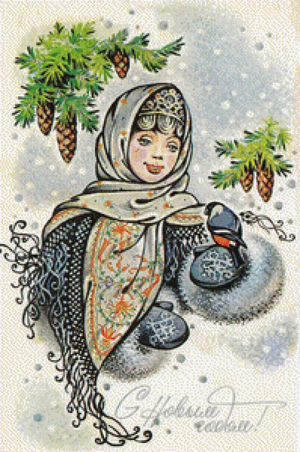 Снегурочка - снегурочка с новым годом - предпросмотр