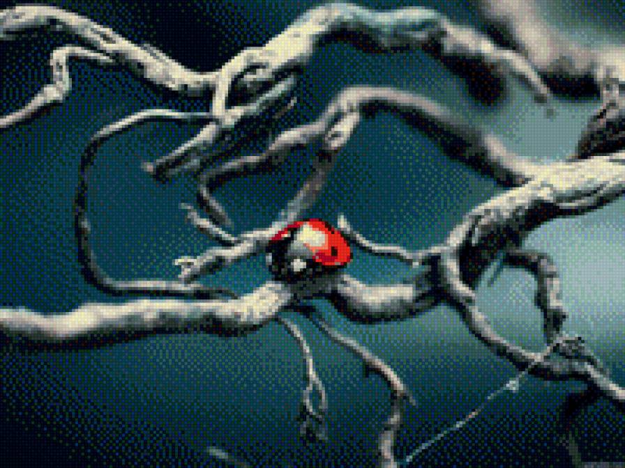 Ветвь - растения, животные, дерево - предпросмотр