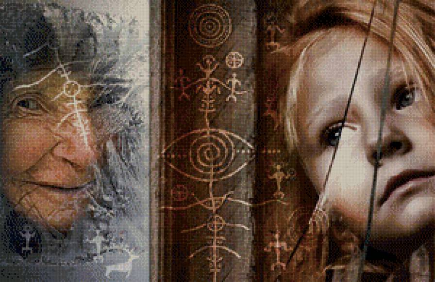 №1028212 - бабушка, девочка - предпросмотр