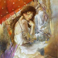 Схема вышивки «Пара»