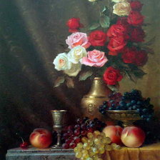 Схема вышивки «натюрморт»