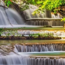 Схема вышивки «Водопад»