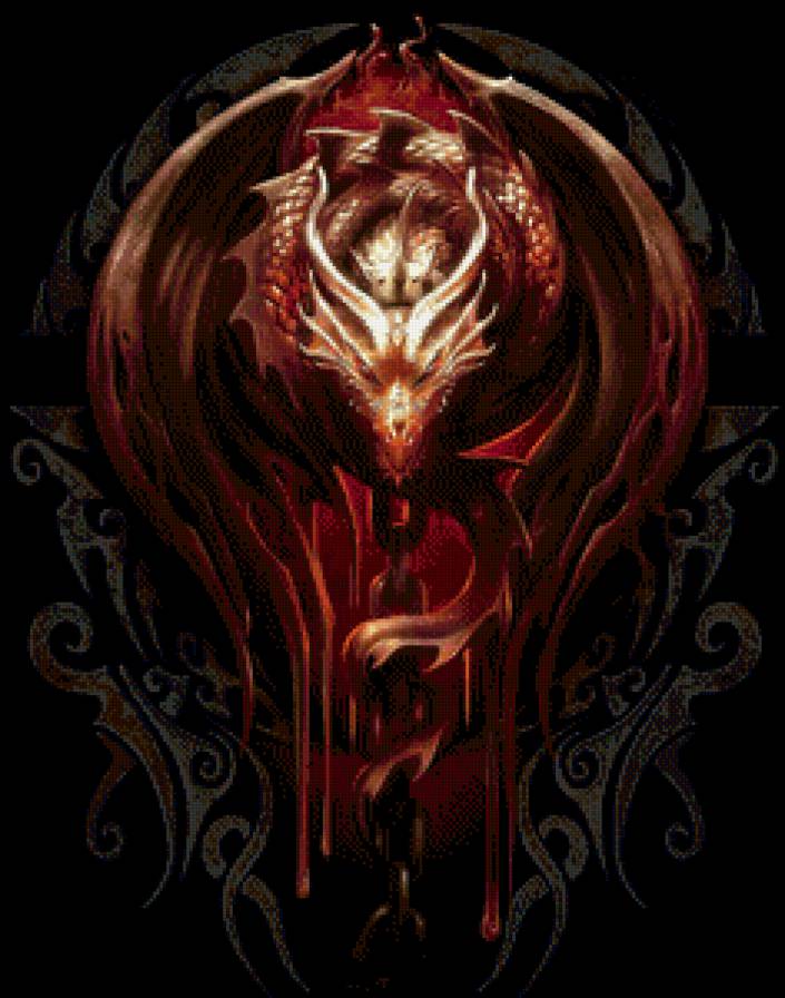 Дракон фентези - дракон, yigit koroglu, фентези - предпросмотр