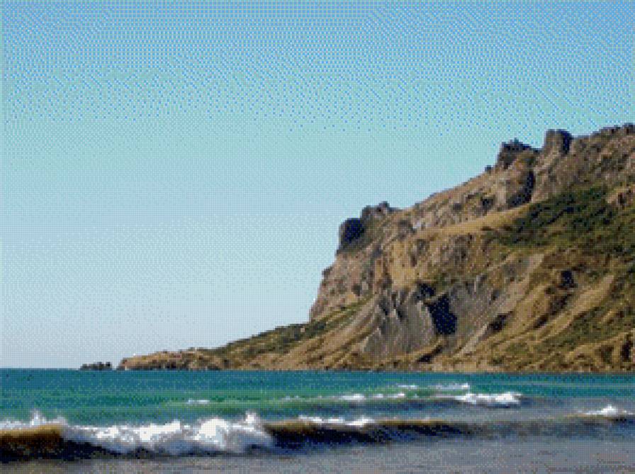 Море и горы - море горы берег - предпросмотр