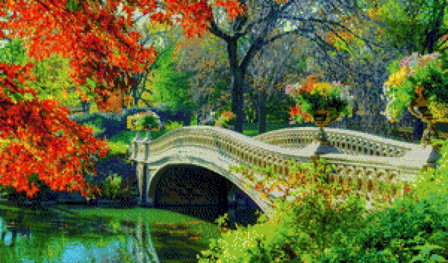 осень в парке - осень, парк - предпросмотр