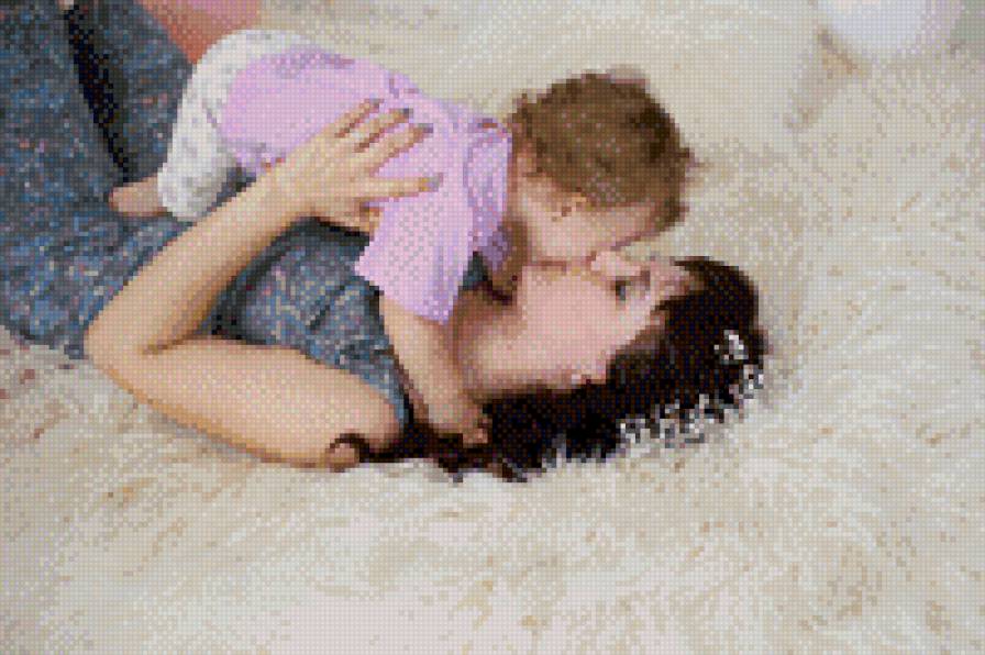 Мама и дочка - предпросмотр