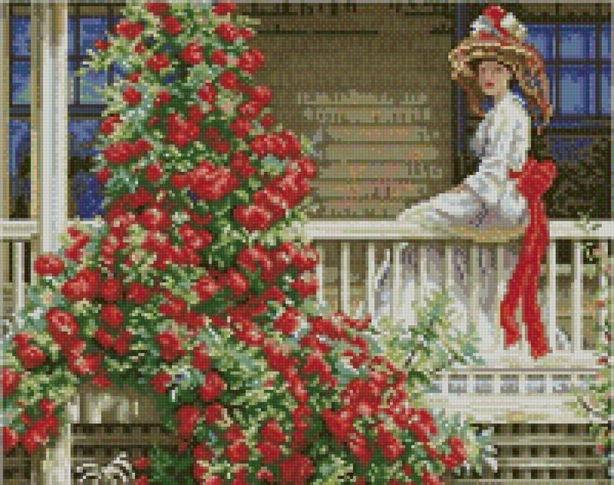 в саду - предпросмотр