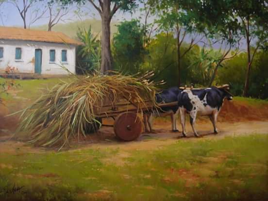El carro de Vacas - оригинал