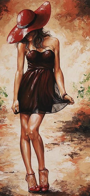 женский образ - девушка - оригинал