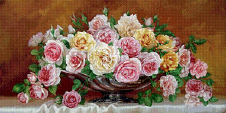 Букет роз - цветы, розы - предпросмотр