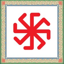 Схема вышивки «Крест Лады Богородицы»