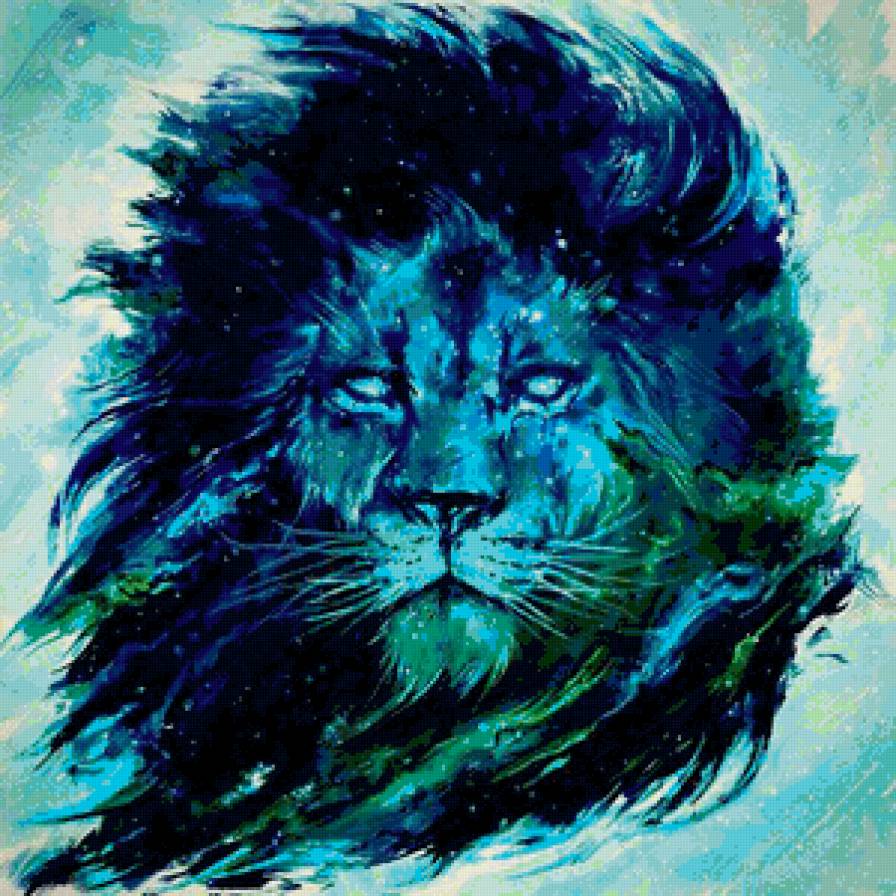 Digital Art par Ali Simhaq. Лев - лев, животные - предпросмотр