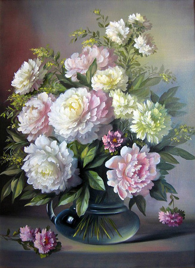 пионы - цветы - оригинал