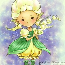 Схема вышивки «KONWALIOWA PANIENKA»