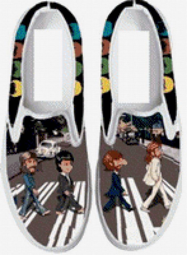 Zapatillas motivo Beatles - предпросмотр